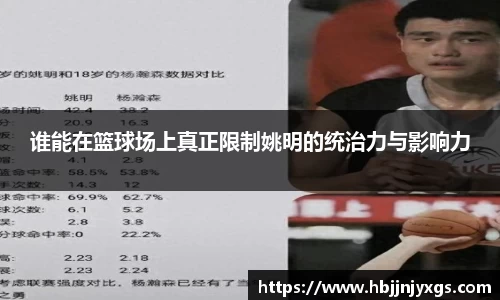 谁能在篮球场上真正限制姚明的统治力与影响力